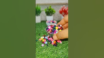 Satisfying Reverse Breads ASMR  || Colouring Ball reverse video #satisfying #asmr #reverse