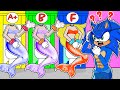 Who is Sonic's Girlfriend? Don't Choose the Wrong | Poor Mermaid Princess Life  | Sonic Animation