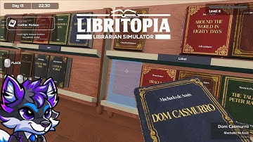 Libritopia Librarian Sim – First Look at This Library Management Sim #libritopialibrariansimulator