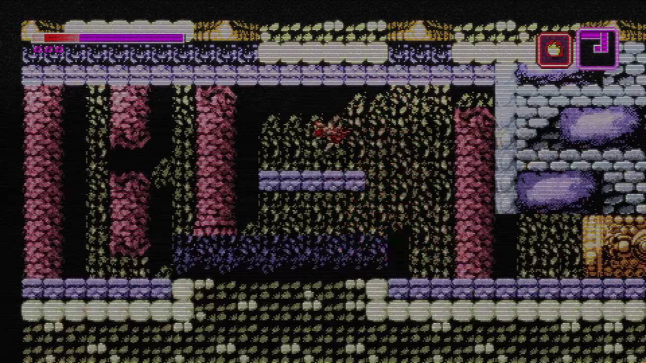Axiom Verge Secret world heat seeking gun