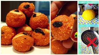 motichoor laddu without boondi maker| |motichoor laddu recipe in telugu |By Magic World