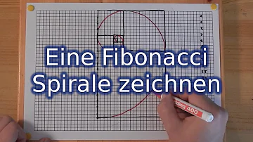 Wie zeichnet man die Fibonacci Spirale?