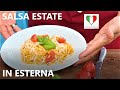 SPAGHETTI SALSA, ESTATE FRESCA  Facile in 5 minuti SPAGHETTI SALSA FREDDA