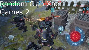 Random Clan Xper games 2. War Robots Test Server