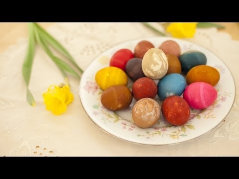 Video: Naturfarben Für Ostereier
