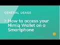 How to access your nimiq wallet on a smartphone 