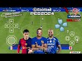 Efootball PES 2024 PPSSPP Mod Euro 2024 Copa America Full Update European League Indonesian League
