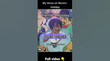 Rema - Holiday Cover