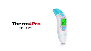 ThermoPro TP121 Digital Infrared Thermometer Introduction screenshot 4