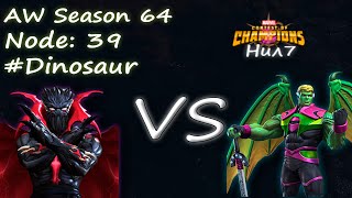 Mcoc aw node 39 R4 Symbiote Supreme VS R4 Hulkling