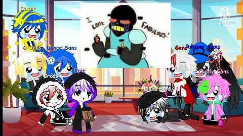 //Sans aus react to random stuff part (1/3 )//