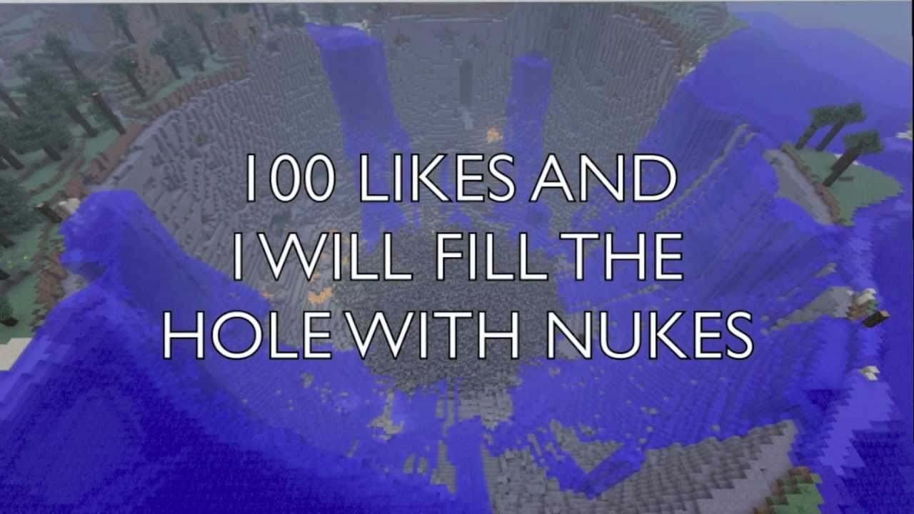 Minecraft 8000 Nuke Explosion ( Industrial Craft 2 Mod ) YouTube