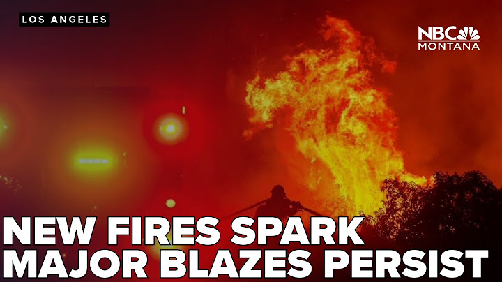 Winds threaten Southern California as new wildfires spark and major blazes persist