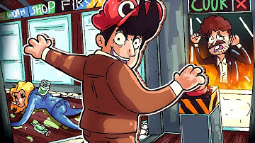 INDUSTRIAL ACCIDENT + THROWING SYRINGE = VICTORY! (First Class Trouble w/ Friends)