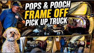 Pops Dropped A Chromed Out 383 Stroker Motor In His Frame Off Restoration Build