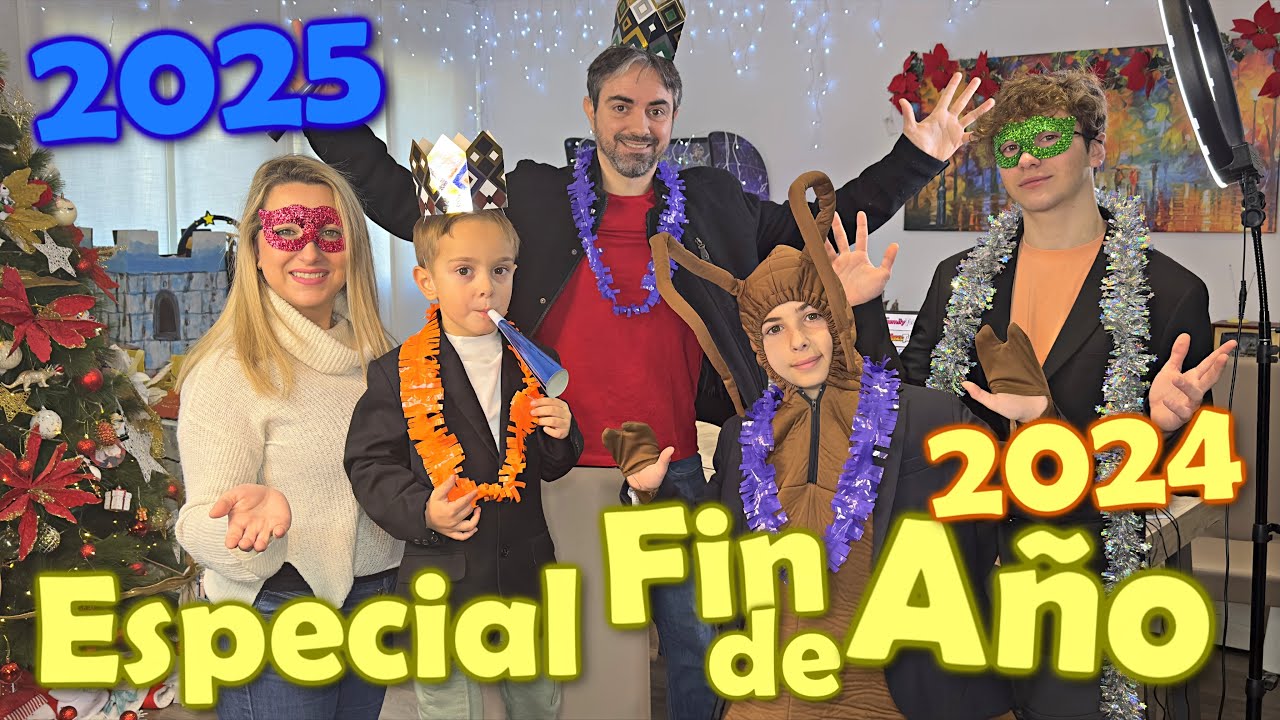 ESPECIAL Campanadas FIN de AÑO 24-25 FamilyTube en Directo #21