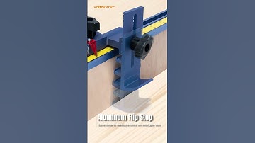 NEW ARRIVAL! Miter Saw Fence System T-track Kit & Adjustable Flip Stop for Precise & Consistent Cuts