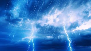 24 Hours EPIC THUNDER & RAIN, Rainstorm Sounds For Relaxing, Focus or Sleep White Noise#18