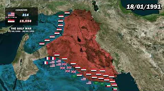 Gulf War Explained With Maps and 3D Animations