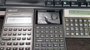 Speed comparison HP-42S vs. DM42 vs. DM41L