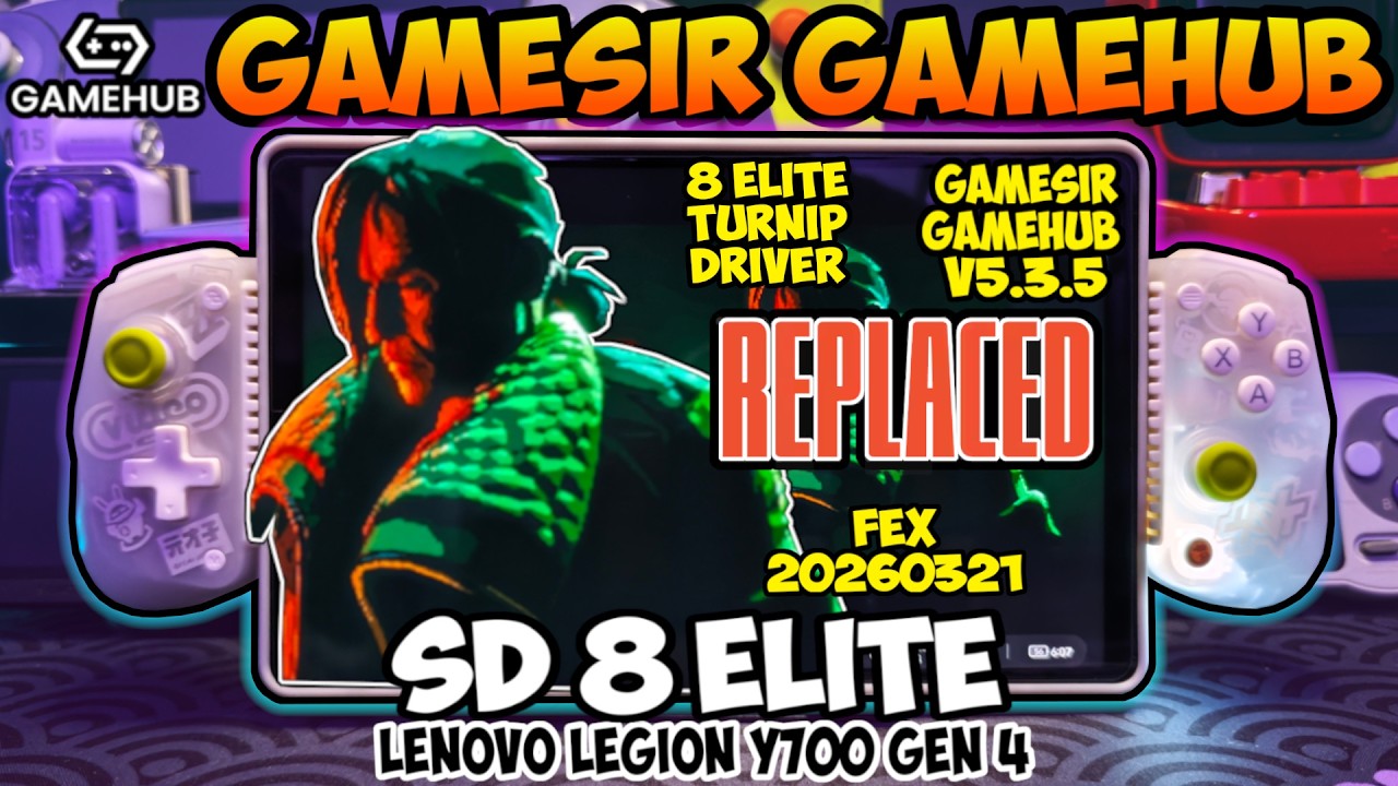 REPLACED Demo | SD 8 ELITE | Legion Y700 Gen 4 | FEX-20260321