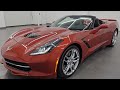 2015 CHEVROLET CORVETTE 2LT Z51 DAYTONA SUNRISE ORANGE 1 of 179 4K WALKAROUND 16407Z SOLD!