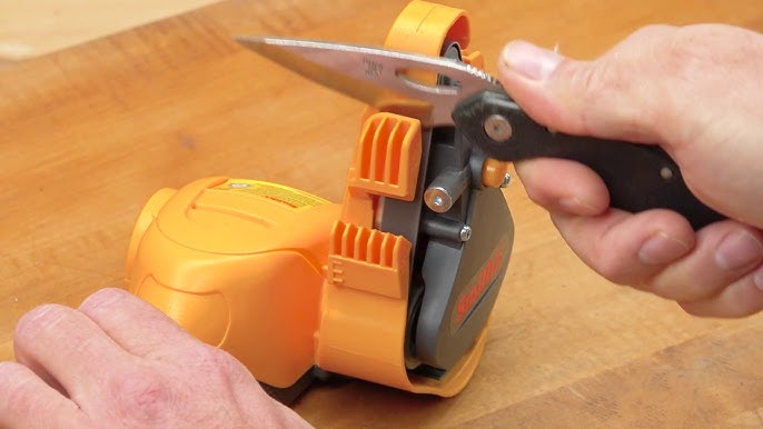 Smith's Electric Belt Knife Sharpener: Easy To Use! 