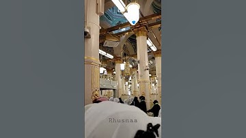 makam Rasulullah raudhah khusus wanita, mesjid nabawi, madinah😇🤲