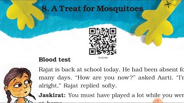 Class-5, EVS, Chapter-8, PART-1, A treat for mosquito