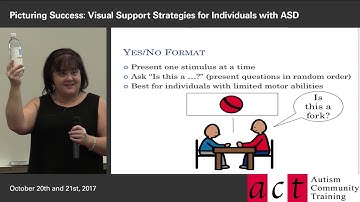 Visual Support Strategies for Individuals with ASD: Session 1 - Part 4 - Symbol Assessment Formats