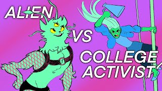 Drawing Every Drawfee Alien | Drawfee Fan Art @nathanlongs