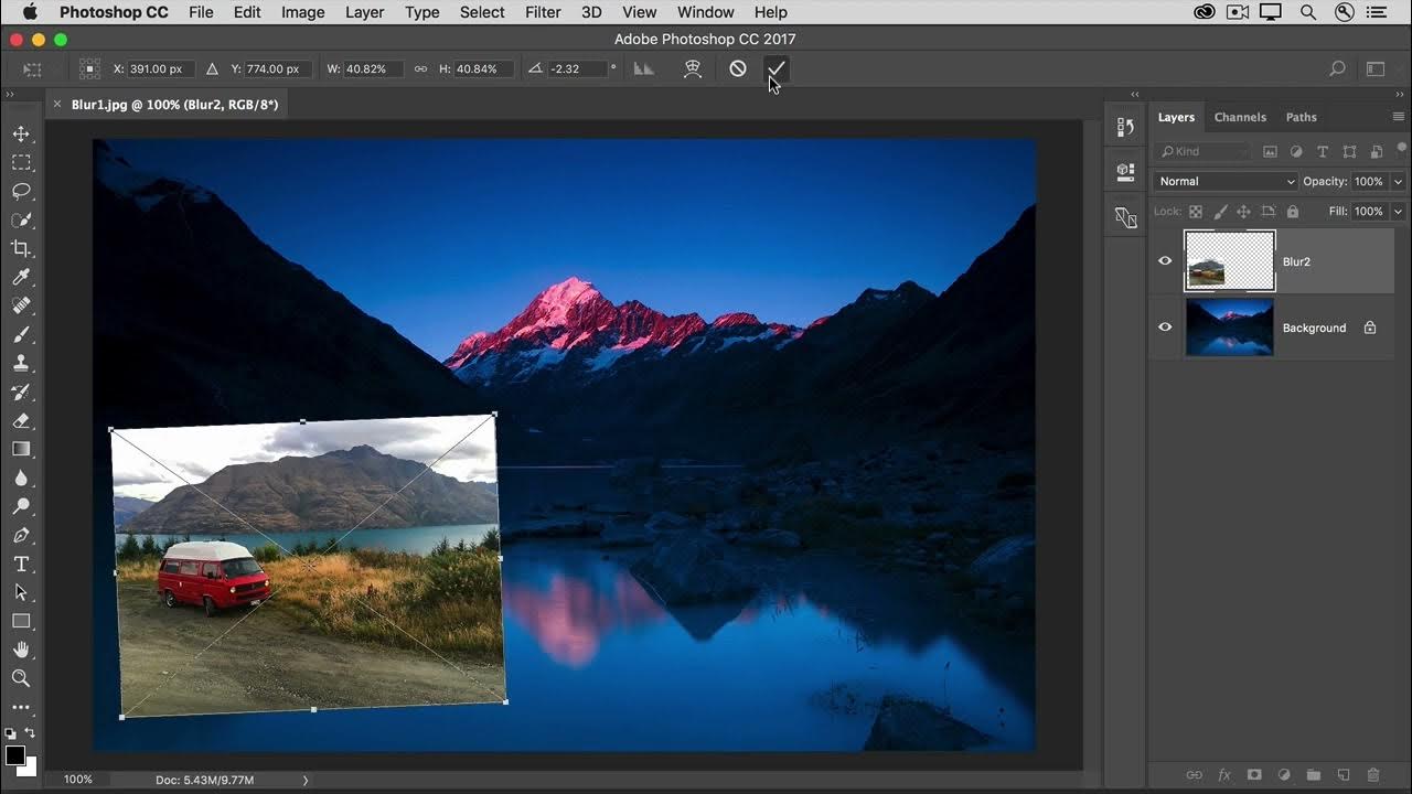 How to apply a blur filter as an editable Smart Filter in 2022 YouTube
