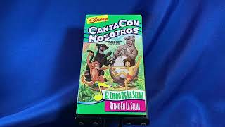 Vhs Canta Con Nosotros - El Libro De La Selva Ritmo En La Selva Spanish