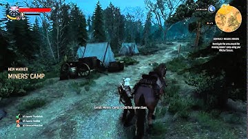 The Witcher 3 NEW GAME+ Walkthrough Part 120 - Contract: Missing Miners
