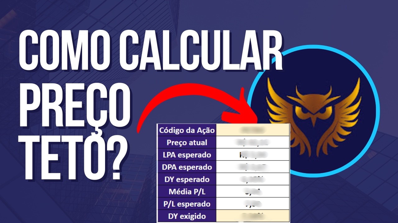 COMO CALCULAR PREÇO TETO DE AÇÕES? Com Planilha Integrada!