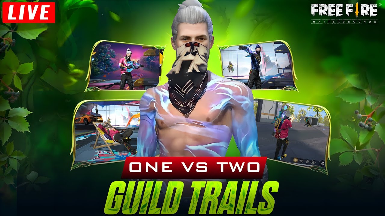 Free Fire Live Telugu | Guild Trails Live In Telugu - YouTube