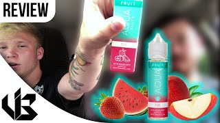 PURE by Aqua E-Juice (Strawberry Apple Watermelon) | Review