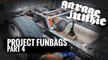 How To Bag A Truck : Installing A Notch and Bridge For a Bagged Truck