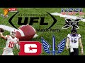 D.C Defenders vs St. Louis Battlehawks UFL: XFL Conference Championship Watch Party
