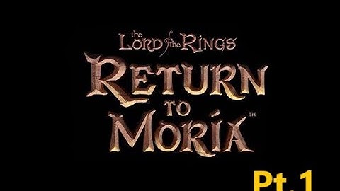 Return to Moria Mining Everything