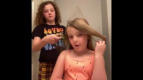 Doing Evas hair