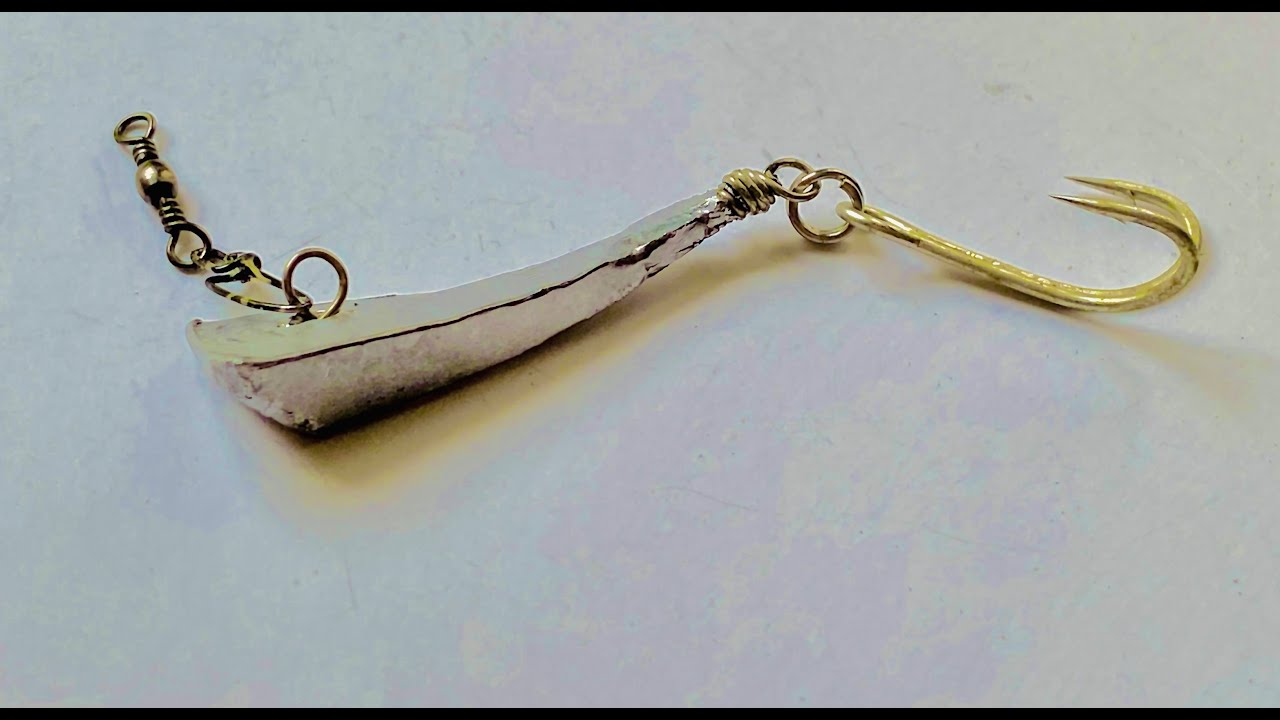 Fishing lead mold(P 5)double hook lure-Свинцовая форма для