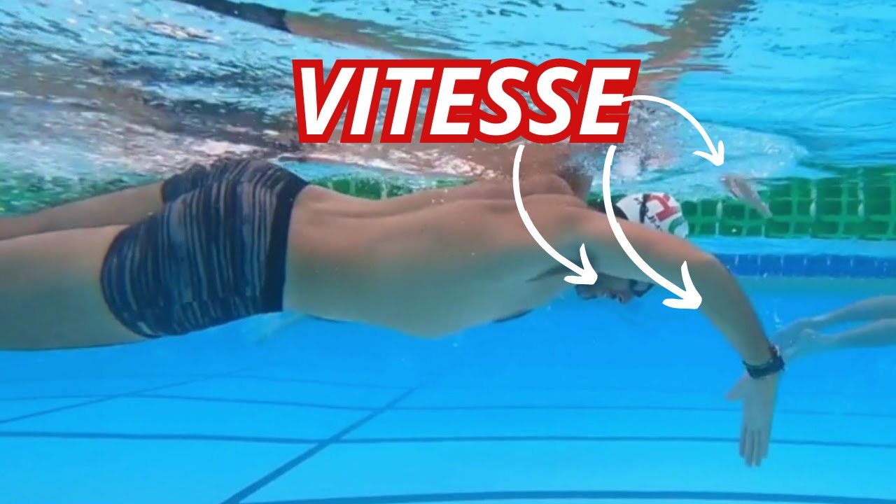 3 points pour augmenter sa VITESSE en crawl - YouTube