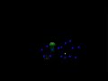 About 1 1/2 minutes of Blue and Green 'Fireworks'. (LittleBigPlanet 3)