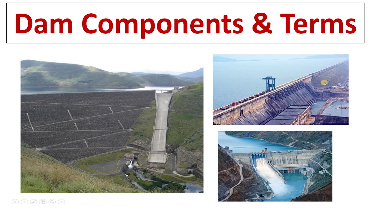 Dam Components & Terms || Embankment Terms || Planning of Dam || Concrete Dam planning | Dam Design|