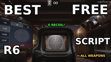 *NEW* BEST FREE R6 SCRIPT 2025 // ALL WEAPONS // AUTO DETECTION // ft. RapidCheatz