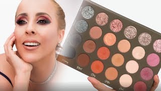 EYESHADOW TUTORIAL SMOKEY EYES | ORANGE, BURGUNDY, BROWN AND BLACK CUT CREASE