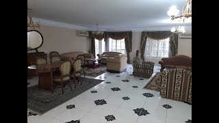 #TGrealestate Furnished Apartment rent Maadi suburbs sarayate 4 bedrooms 3 bathrooms