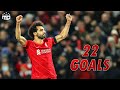 All 22 Goals of Mohamed Salah in season 21/22 So Far