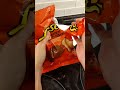 Raining Reese's chocolate dipped cookies unboxing (peanut butter) #satisfying #food #yummy